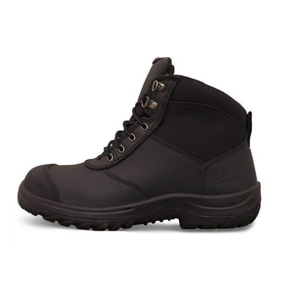 Oliver 34-660 Black Steel Safety Boots Zip 