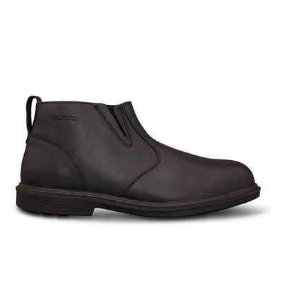 Oliver 38-265 Black Zip Side Safety Boot