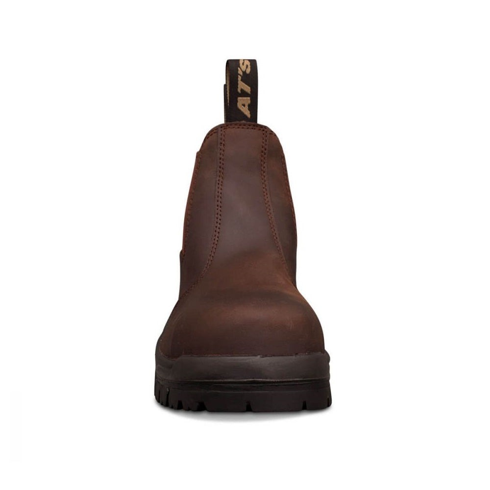 Oliver 45-627 Brown Elastic Sided Composite Safety Boot