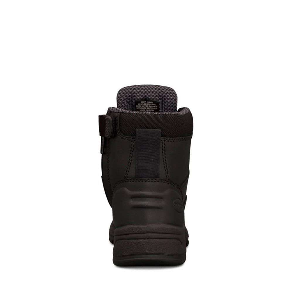 Oliver 49-445Z Ladies Black Zip Side Safety Boot
