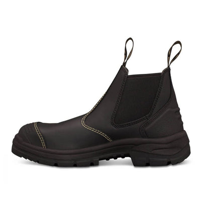 Oliver 55-320 Black Elastic Sided Safety Boot