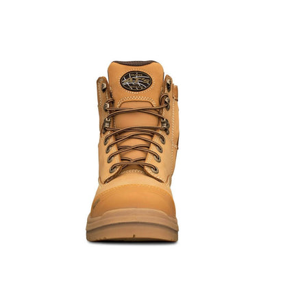 Oliver 55-332Z Wheat 150Mm Zip Side Safety Boot