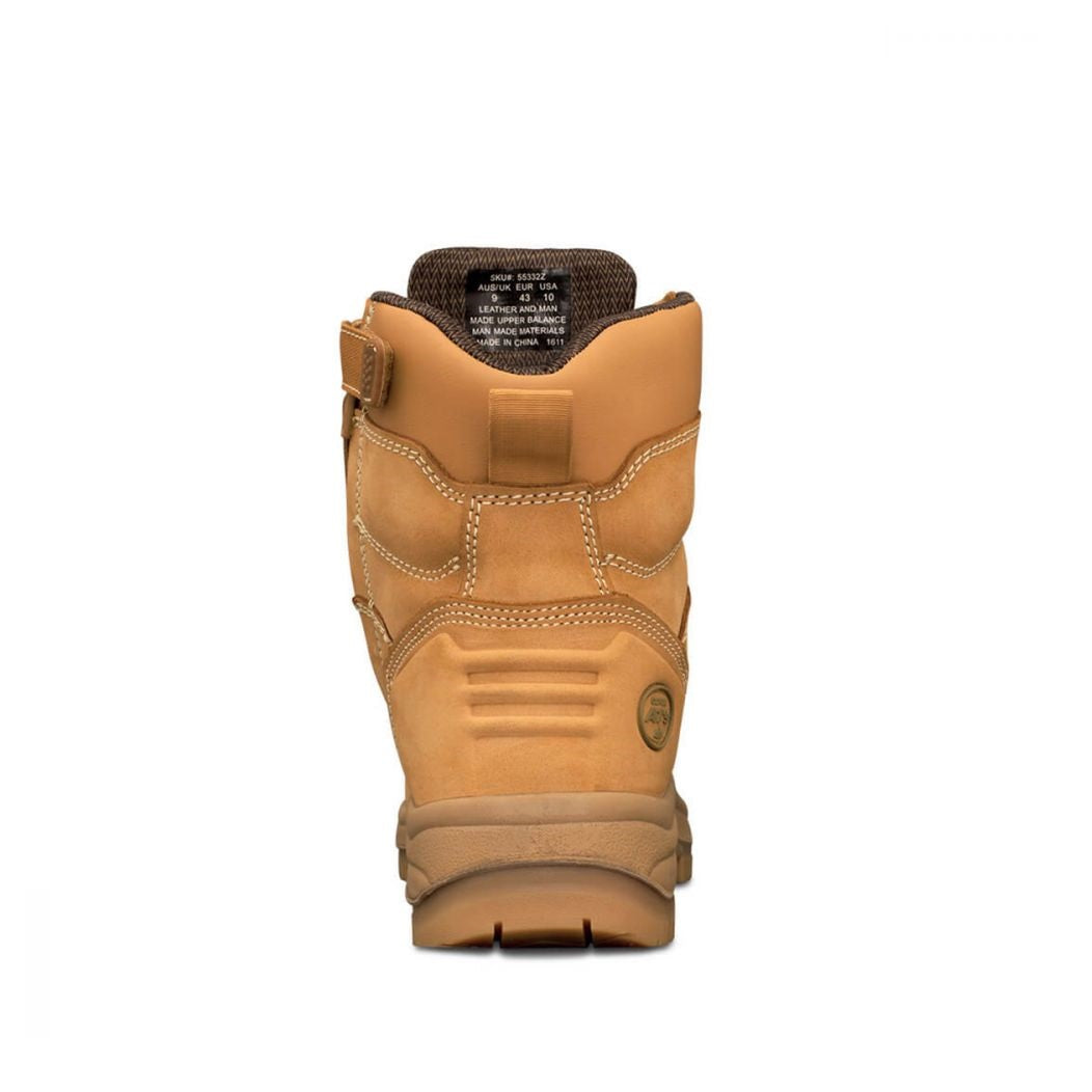 Oliver 55-332Z Wheat 150Mm Zip Side Safety Boot