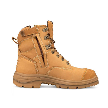 Oliver 55-332Z Wheat 150Mm Zip Side Safety Boot