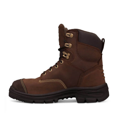 Oliver 55-337 Brown 150Mm Lace Up Safety Boot