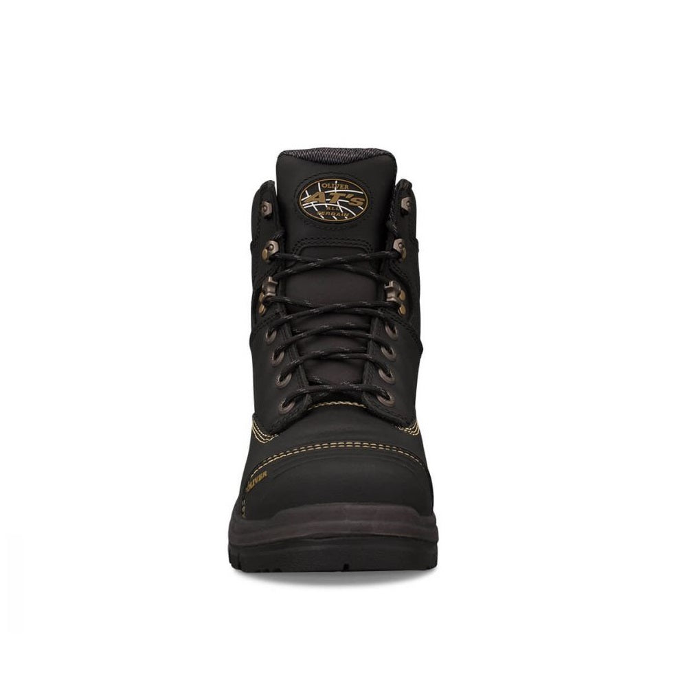 Oliver 55-345 Black 150Mm Lace Up Safety Boot