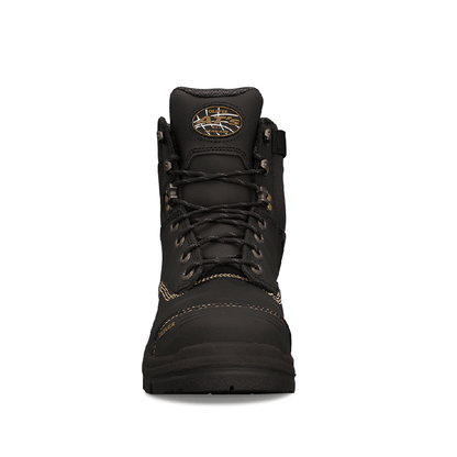 Oliver 55-345Z Black 150Mm Zip Side Safety Boot