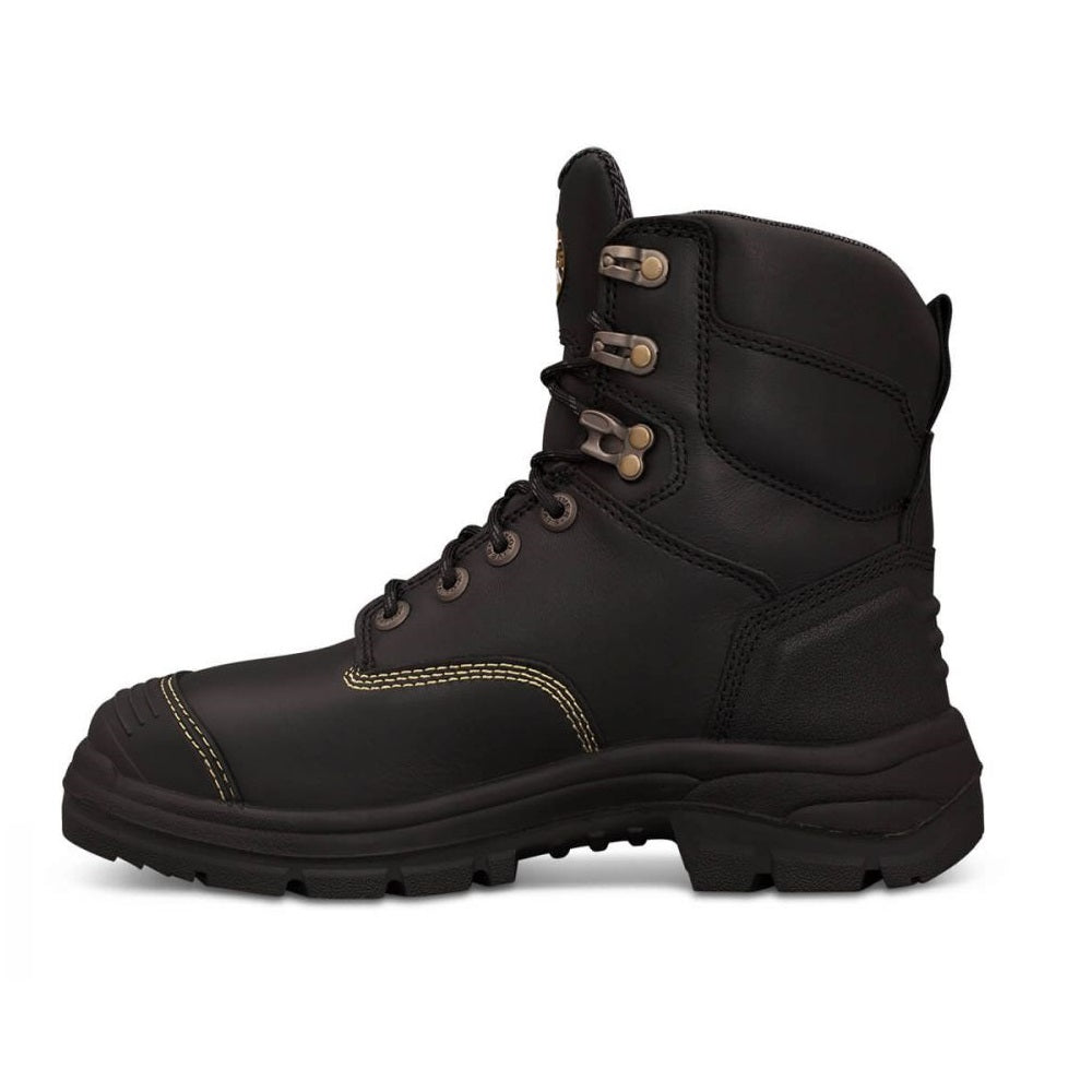 Oliver 55-346 Black Lace Up Metatarsal Safety Boot