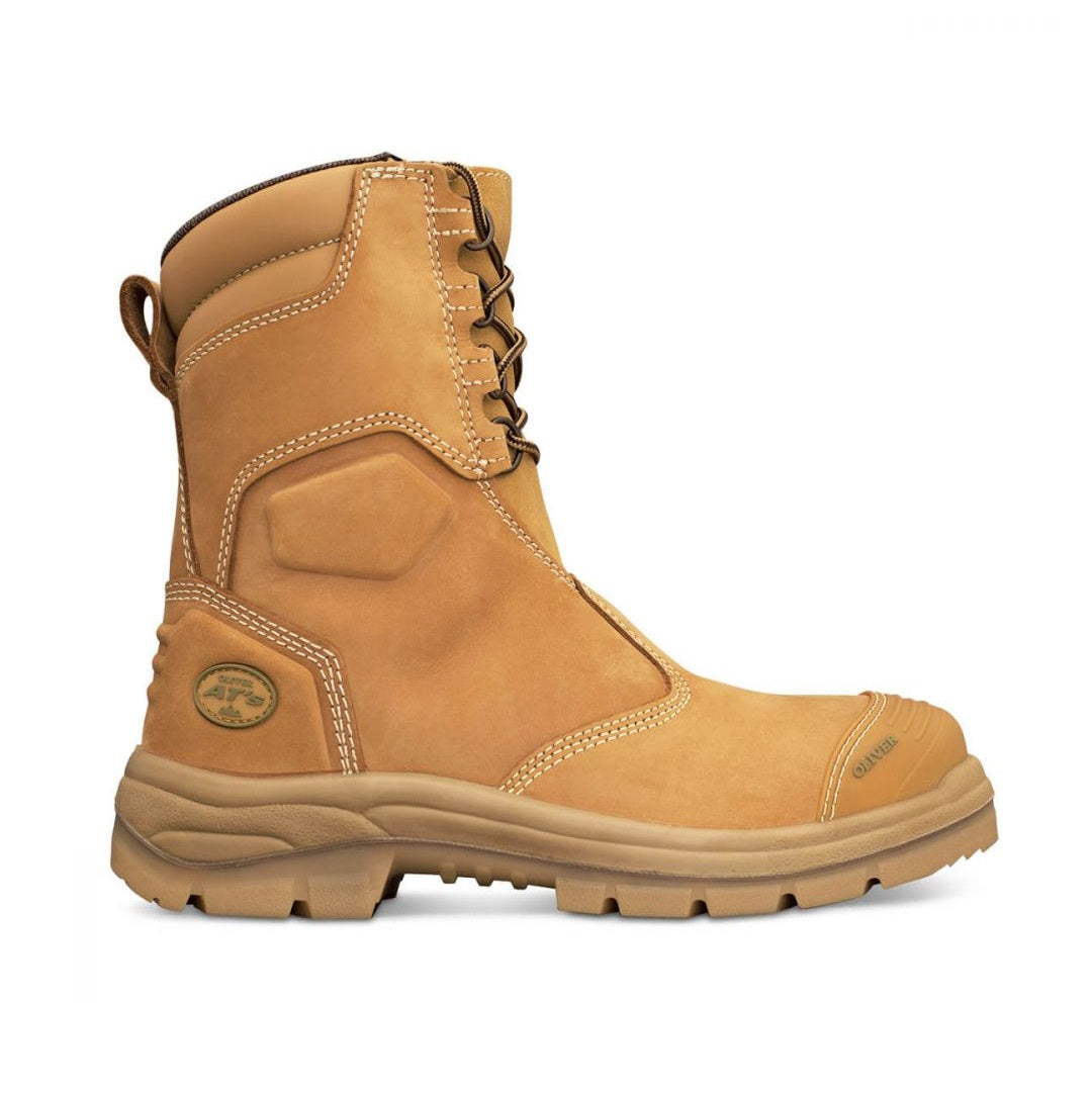 Wheat Steel Cap Boots - Oliver 55-385