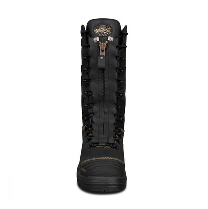 Oliver 65-791 Black 350Mm Zip Front Waterproof Mining Safety Boot