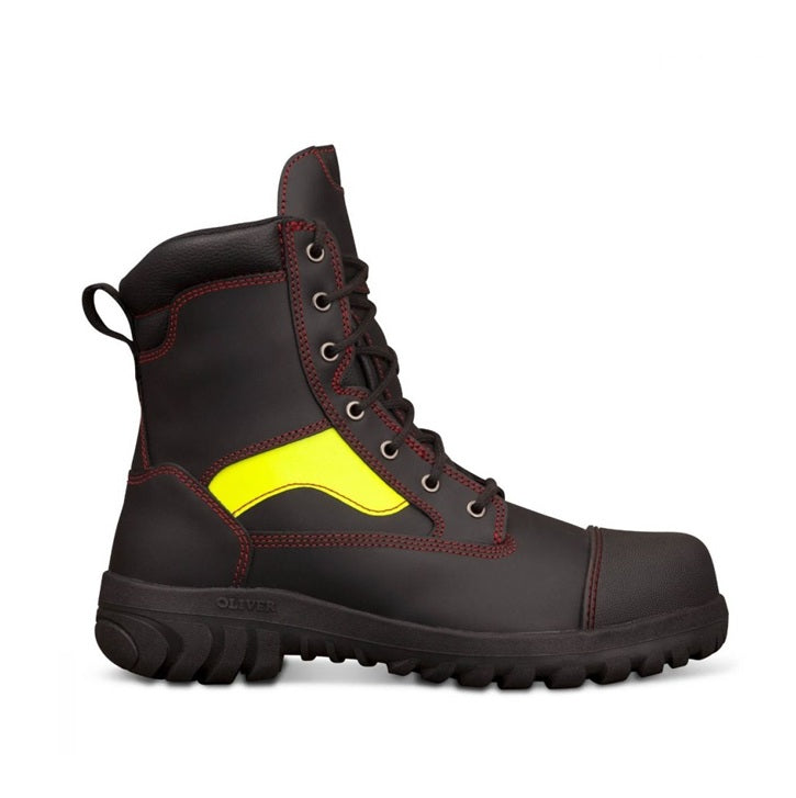 Oliver 66-460 Black 180Mm Wildland Firefighters Composite Safety Boot