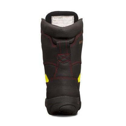 Oliver 66-495 Black 230Mm Lace Up Structural Fire Fighters Composite Safety Boot