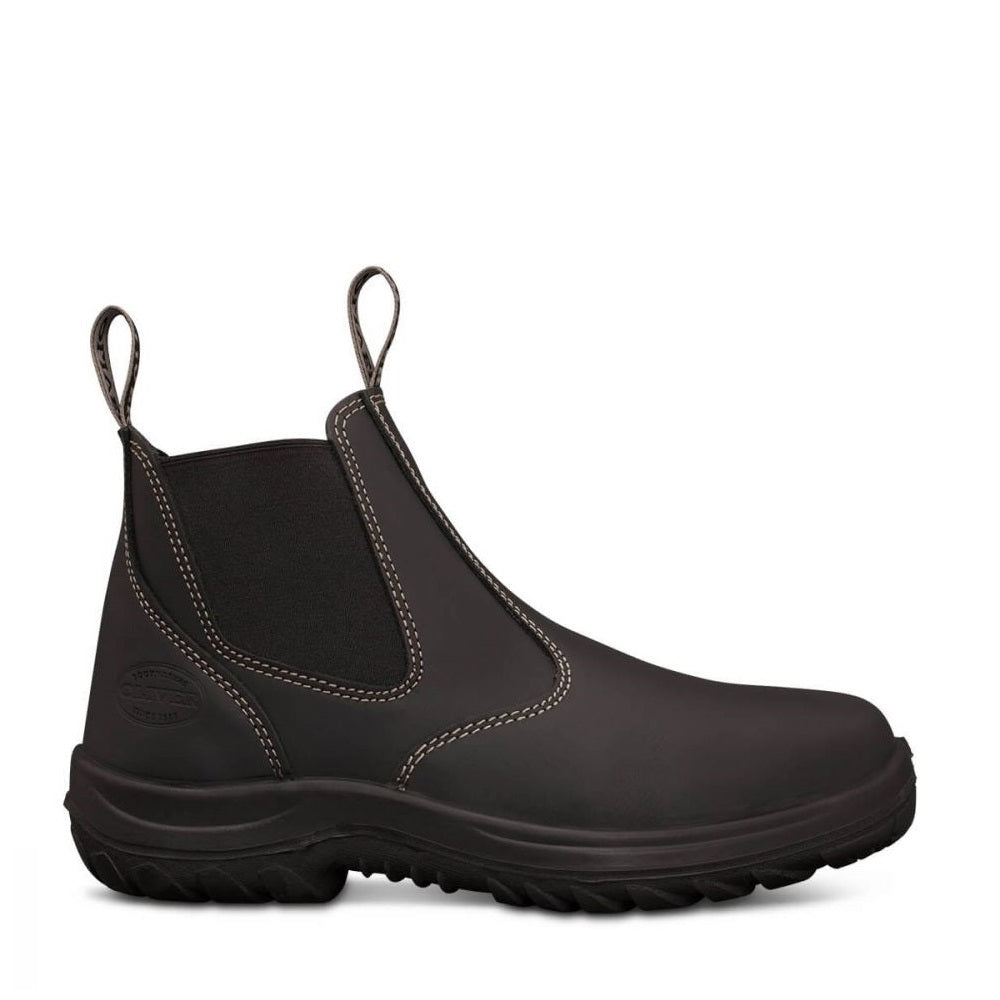 Oliver 26-620 Black Elastic Sided Non-Safety Boot