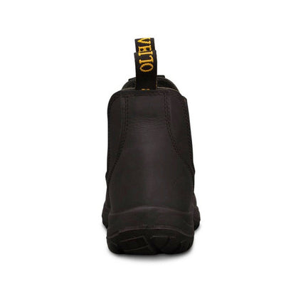 Oliver 34-620 DISCONTINUED Black Elastic Sided Safety Boot