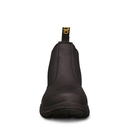 Oliver 34-620 DISCONTINUED Black Elastic Sided Safety Boots Black