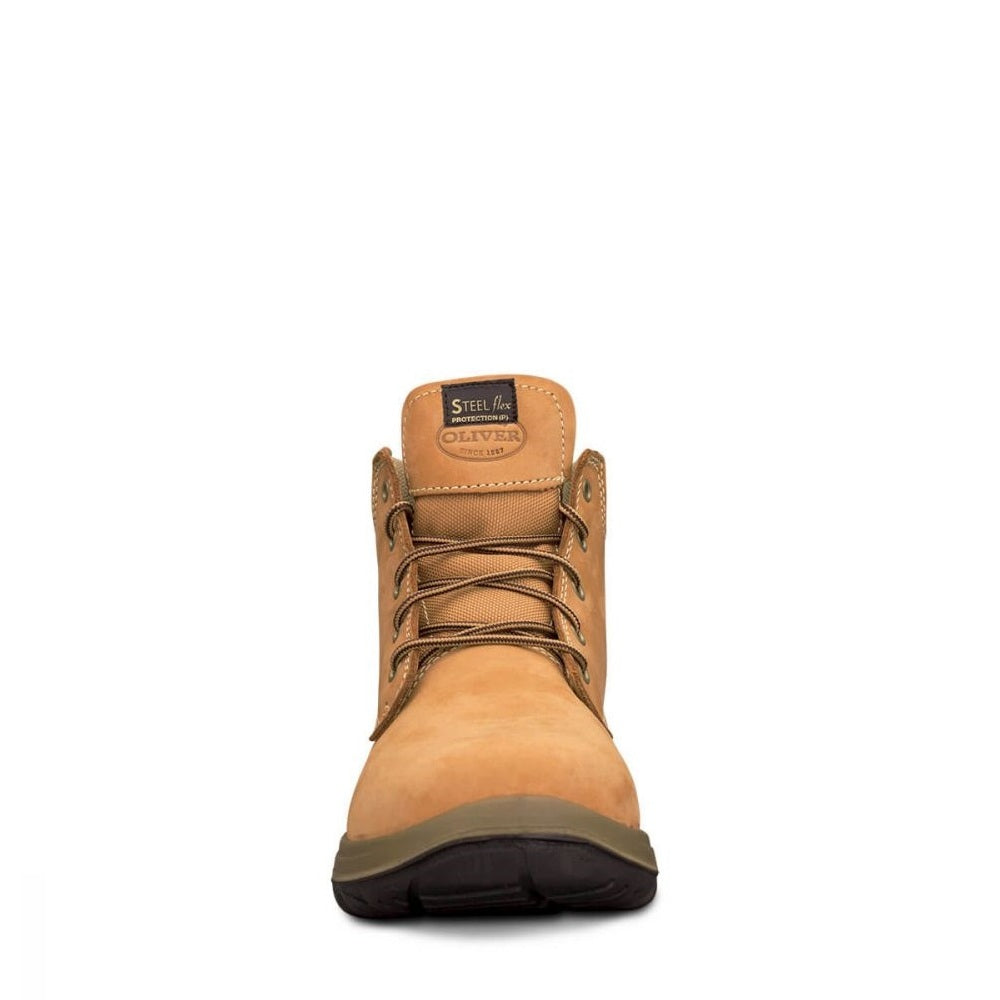 Oliver 34-632 Wheat Lace Up Ankle Safety Boots
