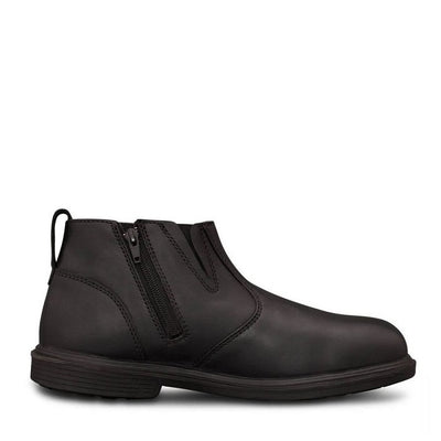 Oliver 38-265 Black Zip Side Safety Boots