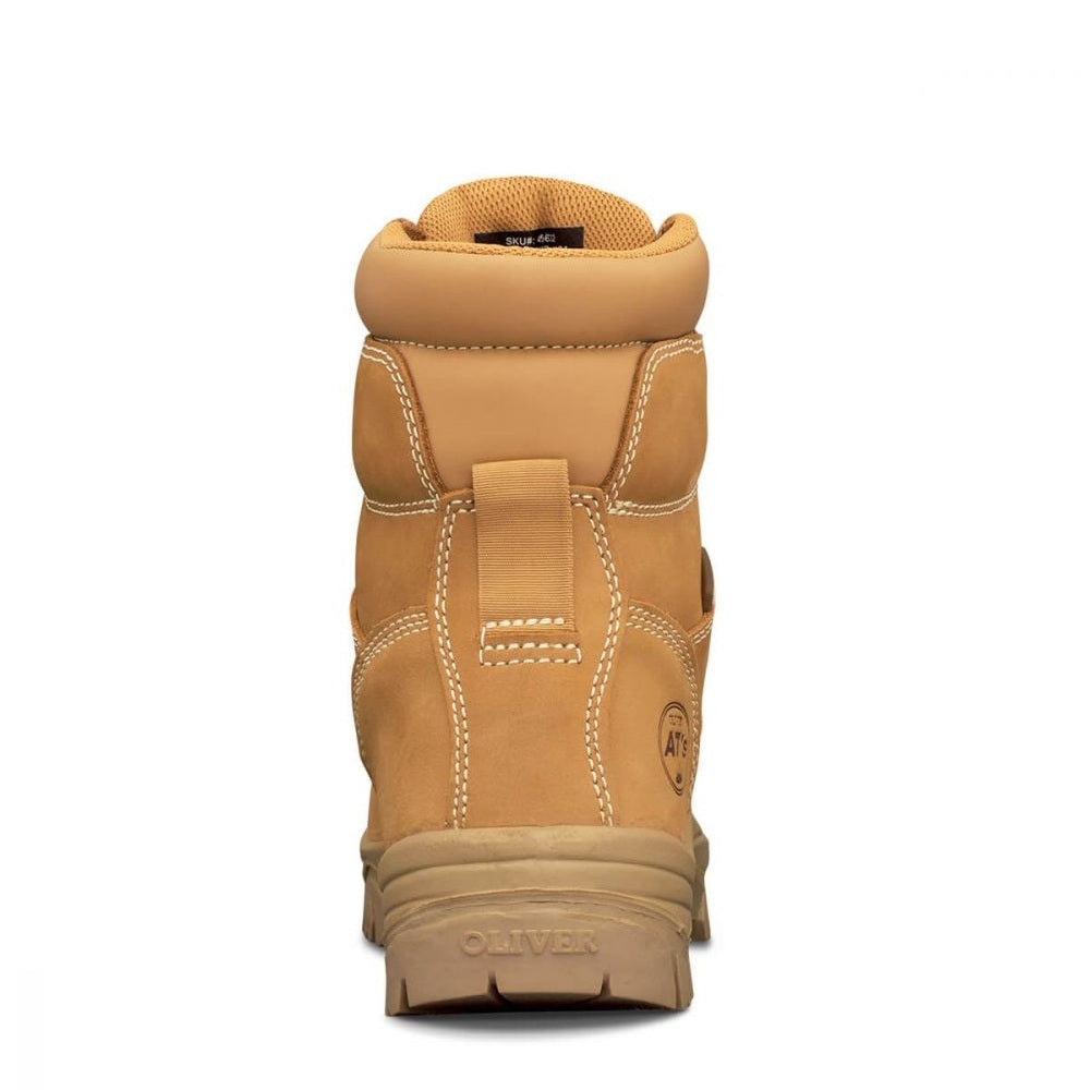 Oliver 45-632 Wheat Lace Up Composite Safety Boots Wheat