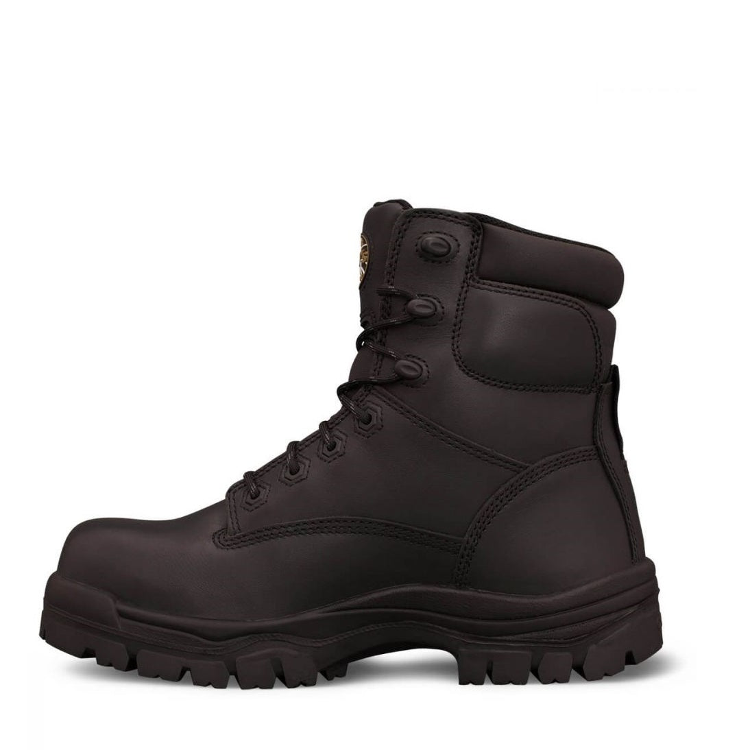 Oliver 45-645 Black 150mm Lace Up Composite Safety Boots Black