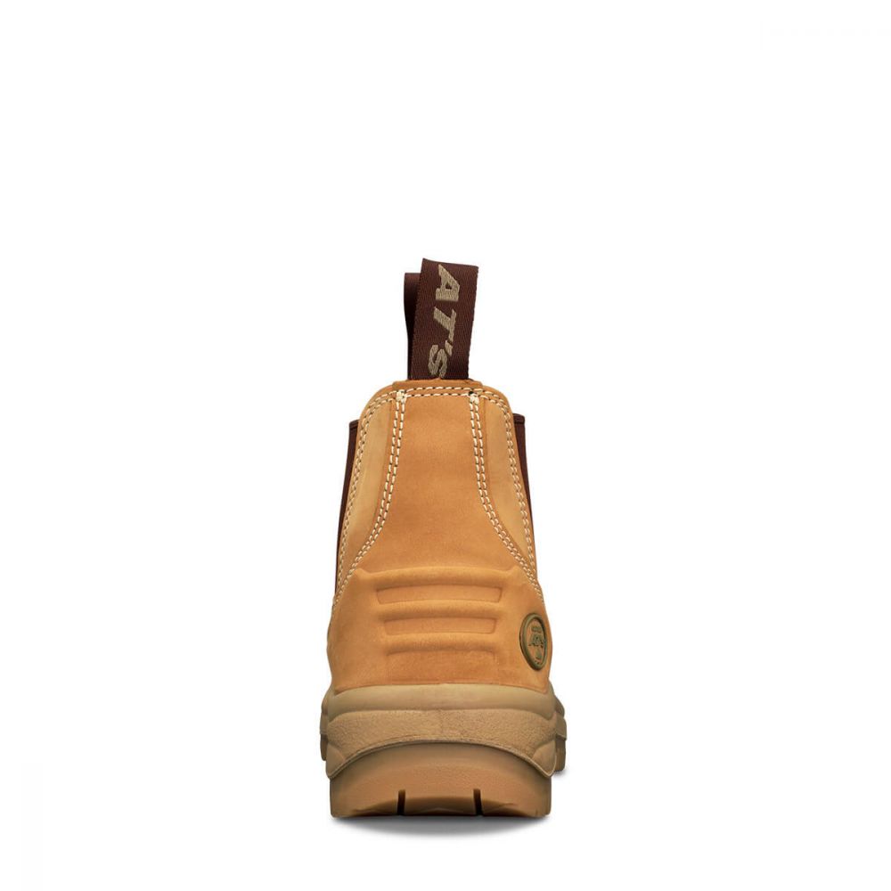 Oliver 55-322 Wheat Elastic Sided Safety Boots