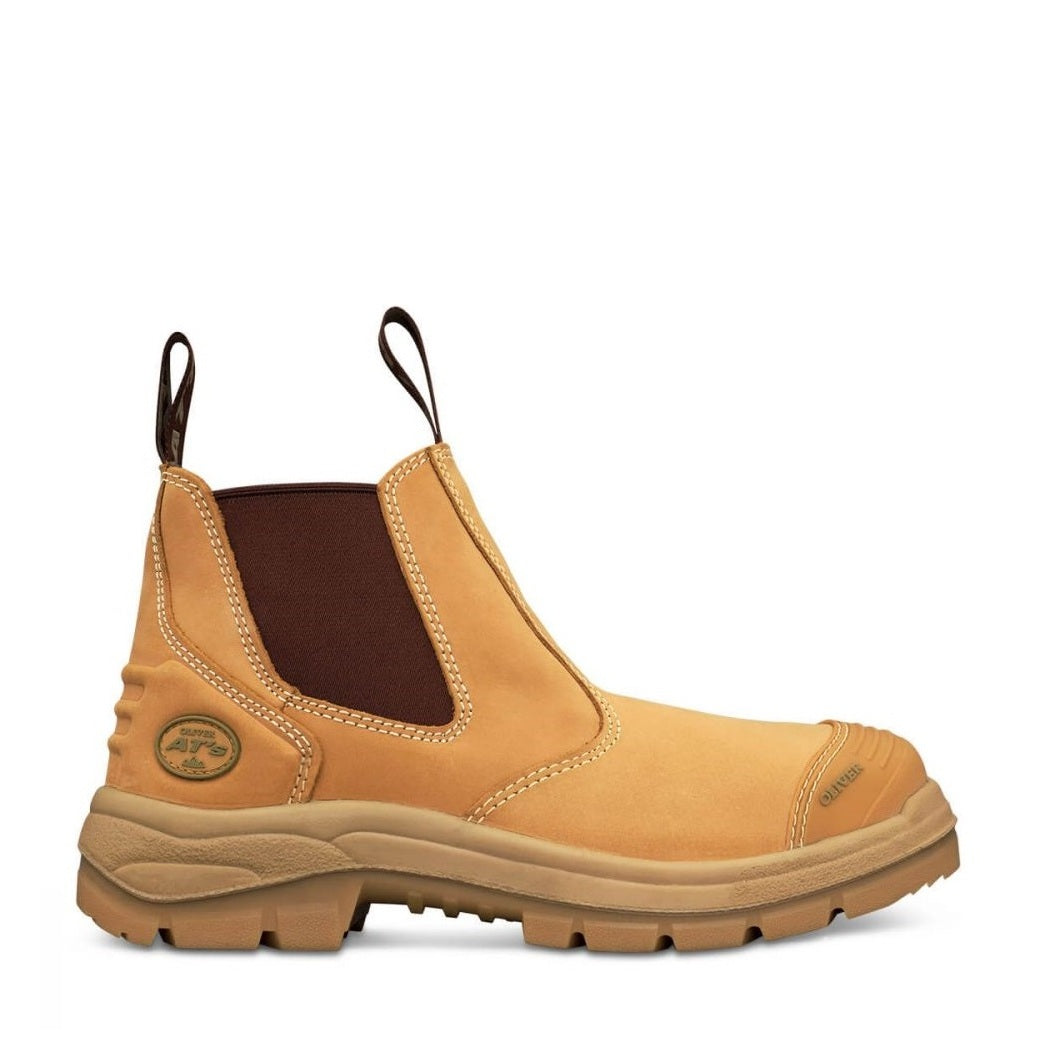 Oliver 55-322 Wheat Elastic Sided Safety Boot