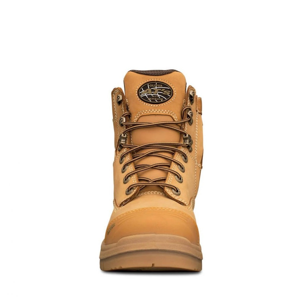 Oliver 55-332 Wheat 150mm Lace Up Safety Boots