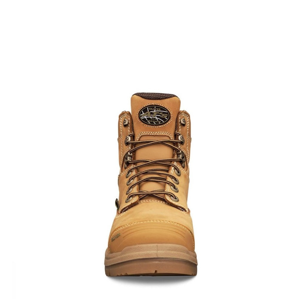 Oliver 55-336 Wheat Lace Up Metatarsal Safety Boots