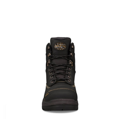 Oliver 55-345 Black 150mm Lace Up Safety Boots
