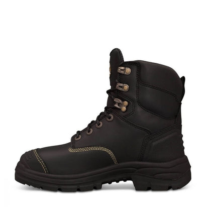 Oliver 55-346 Black Lace Up Metatarsal Safety Boots