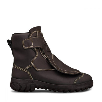 Oliver 66-399 Black Smelter Velcro Quick Release Safety Boot With External Metguard