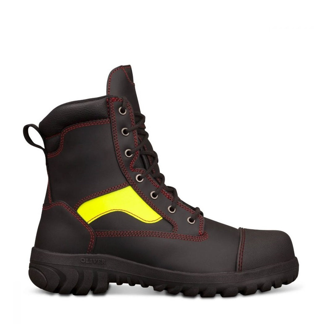 Oliver 66-460 Black 180Mm Wildland Firefighters Composite Safety Boot