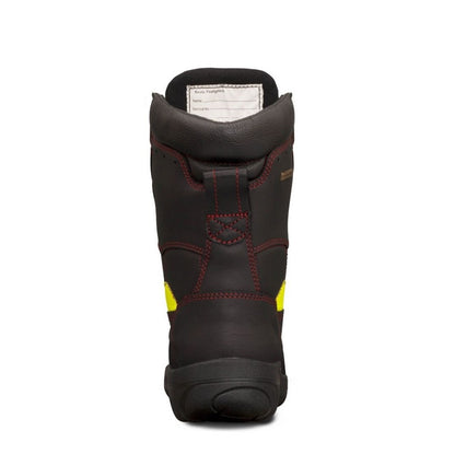 Oliver 66-495 Black 230mm Lace Up Structural Fire Fighters Composite Safety Boots