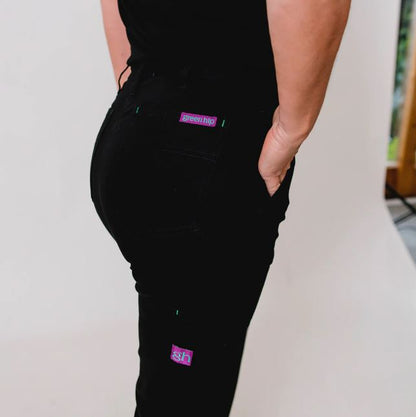 Green Hip P-ORIG Original High Rise Pants