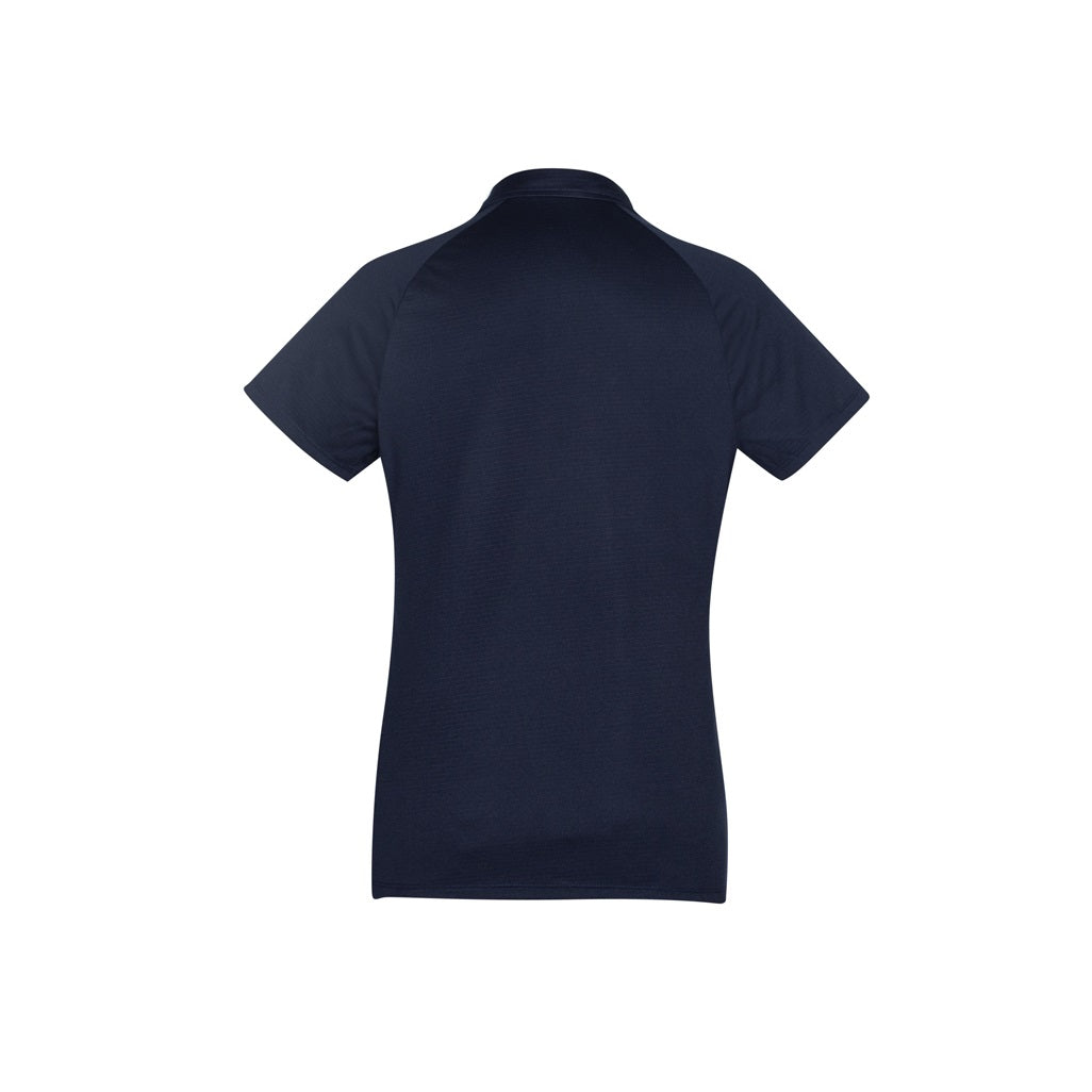 Biz Collection P012LS Academy Ladies Contrast Polo