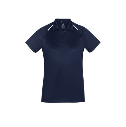 Biz Collection P012LS Academy Ladies Contrast Polo