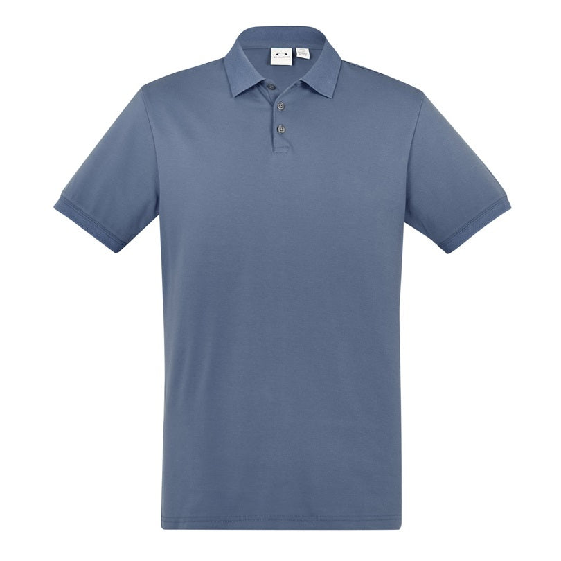 Biz Collection P105MS Mens City Polo - Grey Smoke - Front View