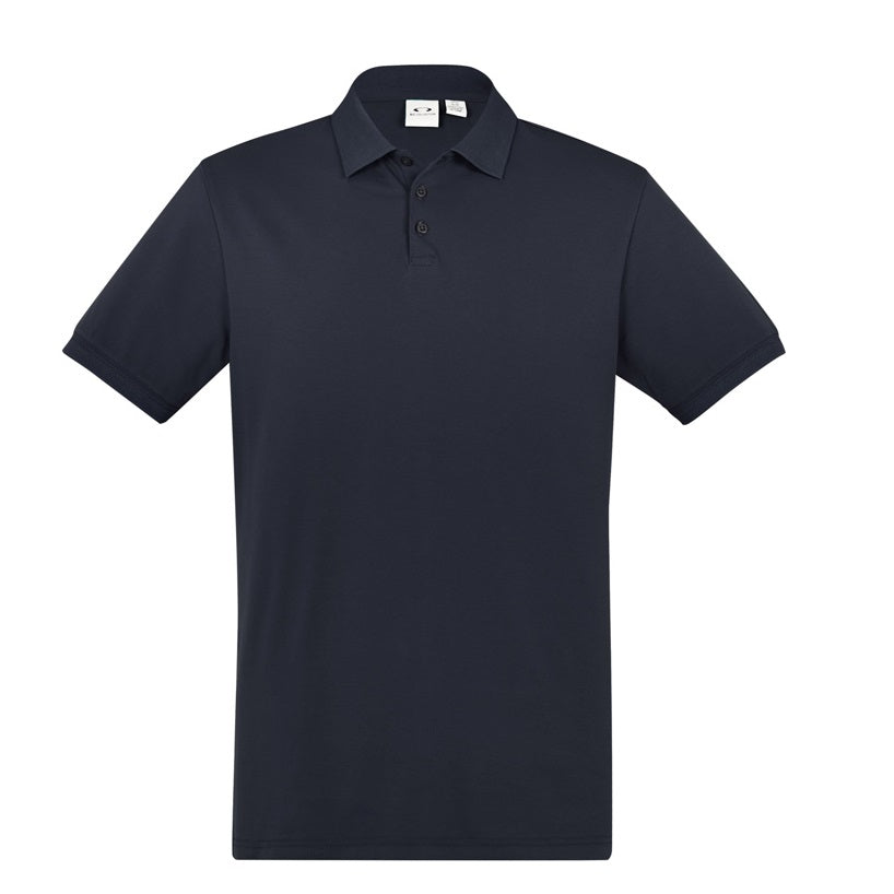 Biz Collection P105MS Mens City Polo - Navy - Alternative Front View
