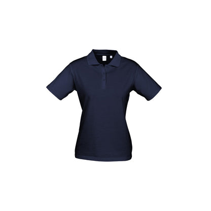 Biz Collection P112LS Ice Ladies Work Polo Navy Colour Front View