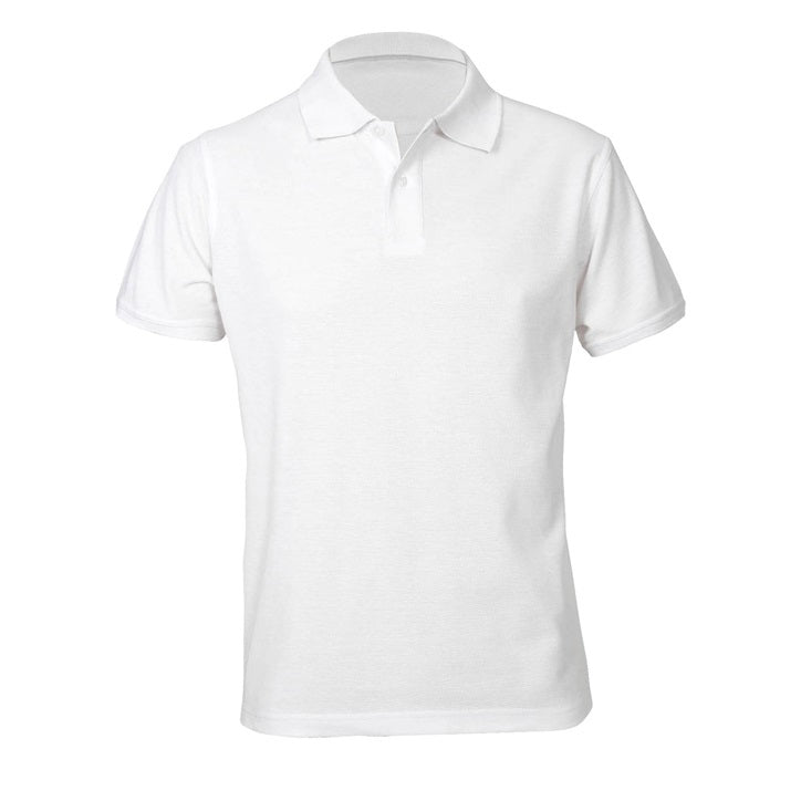 Biz Collection P2100 Mens Neon Polo - White - Front View