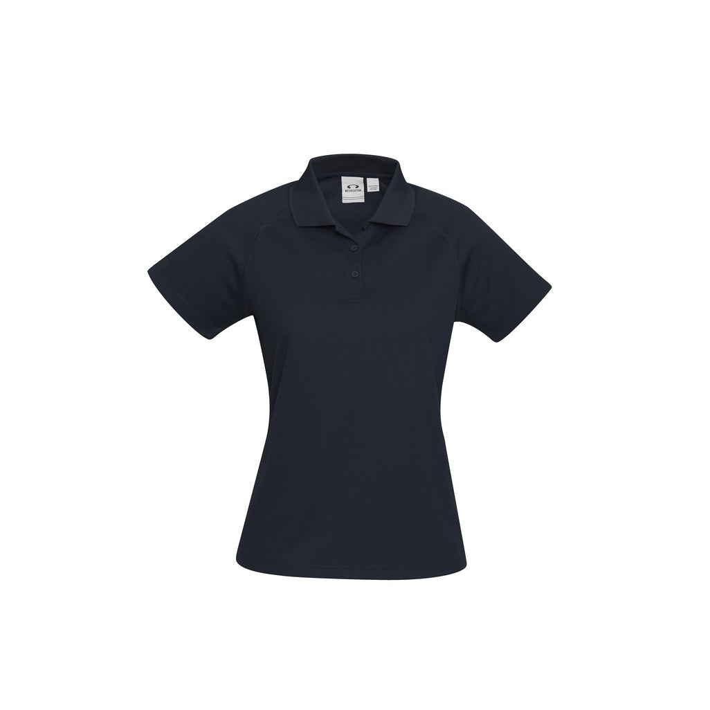 Biz Collection P300LS Ladies Sprint Polo - Navy - Alternative Front View