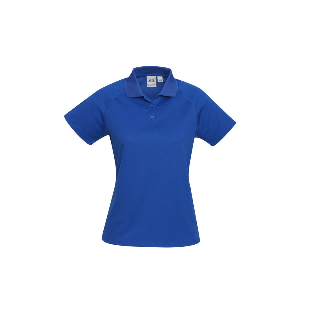 Biz Collection P300LS Ladies Sprint Polo - Royal - Alternative Front View