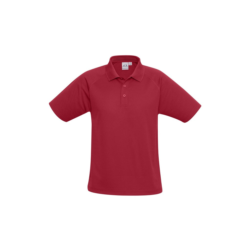 Biz Collection P300MS Mens Sprint Polo - Red - Front View