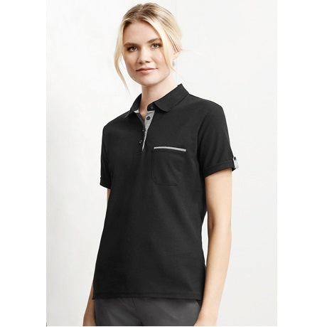 Biz Collection P305LS Ladies Edge Polo