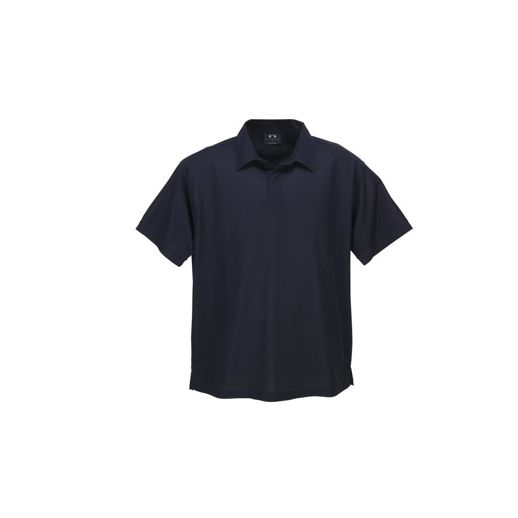 Biz Collection P3300 Mens Micro Waffle Polo - Navy - Alternative Front View