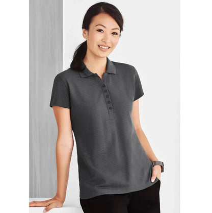 Biz Collection P400LS Crew Ladies Polo