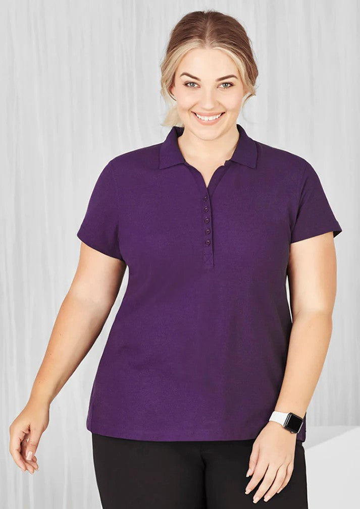 Biz Collection P400LS Crew Ladies Polo