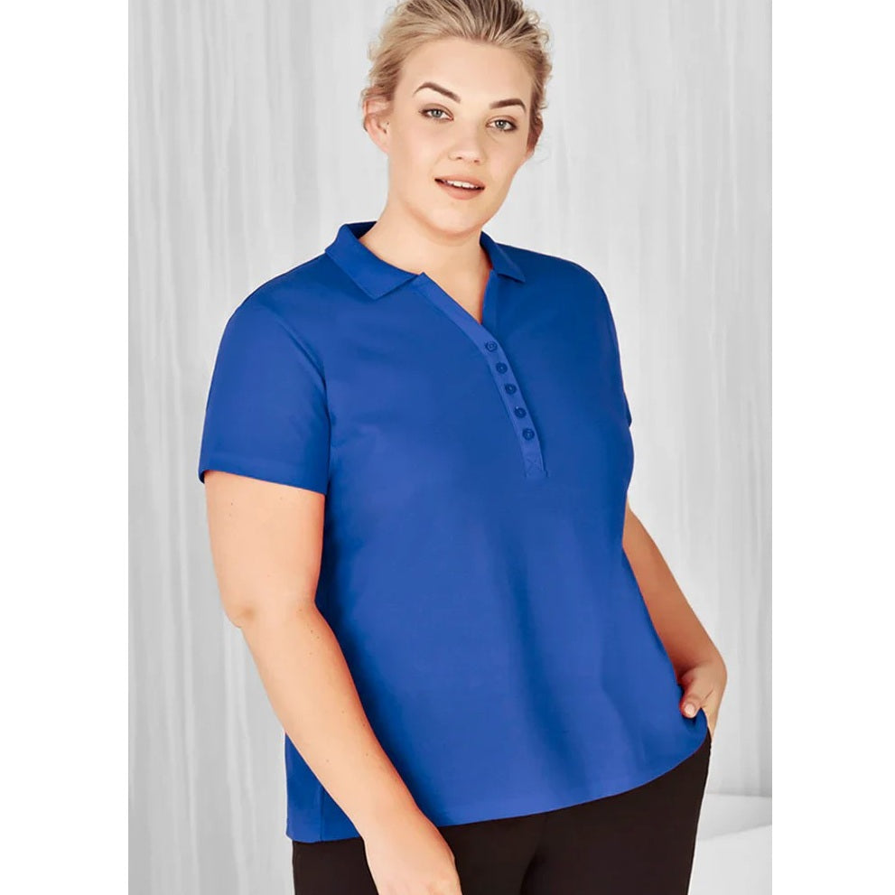 Biz Collection P400LS Crew Ladies Polo