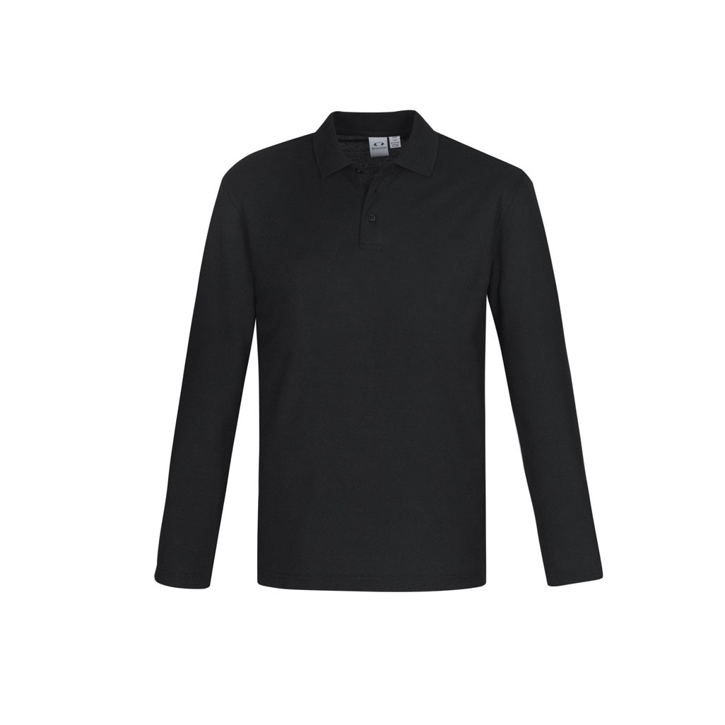 Biz Collection P400ML Crew Mens L/S Polo