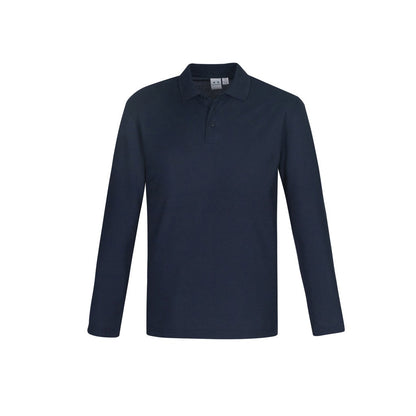 Biz Collection P400ML Crew Mens L/S Polo