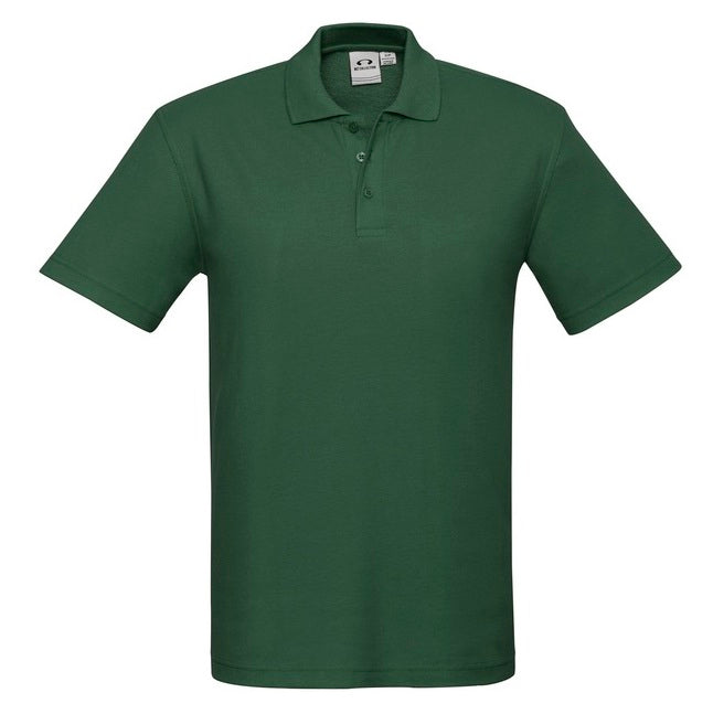 Biz Collection P400KS Crew Kids Polo - Forest - Alternative Front View